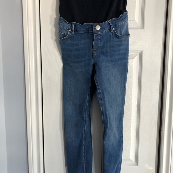 ASOS Maternity mid rise skinny jeans size 8 - Picture 3 of 7